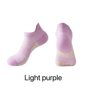 Mens and womens sports socks multi-color shallow-mouth short-tube fitness boat socks professiona