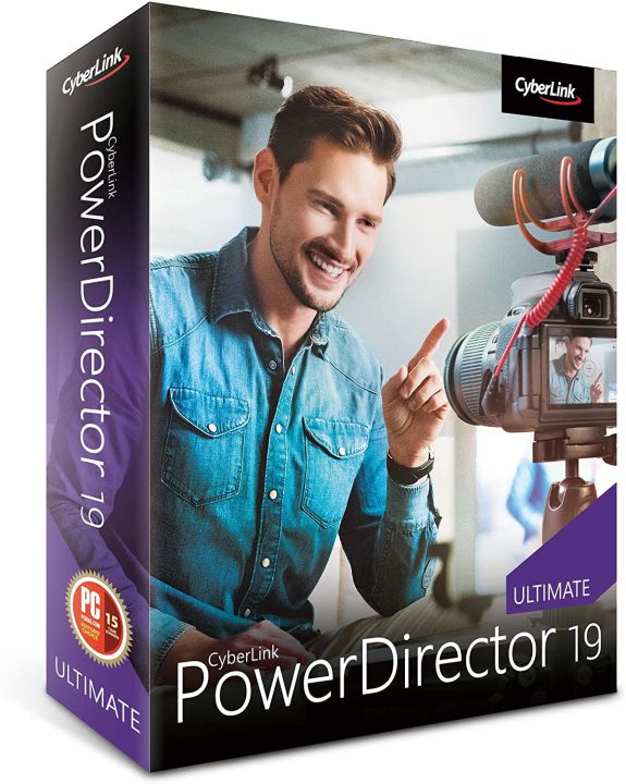 CyberLink PowerDirector 19 Ultimate | Full Version | Lifetime Use 