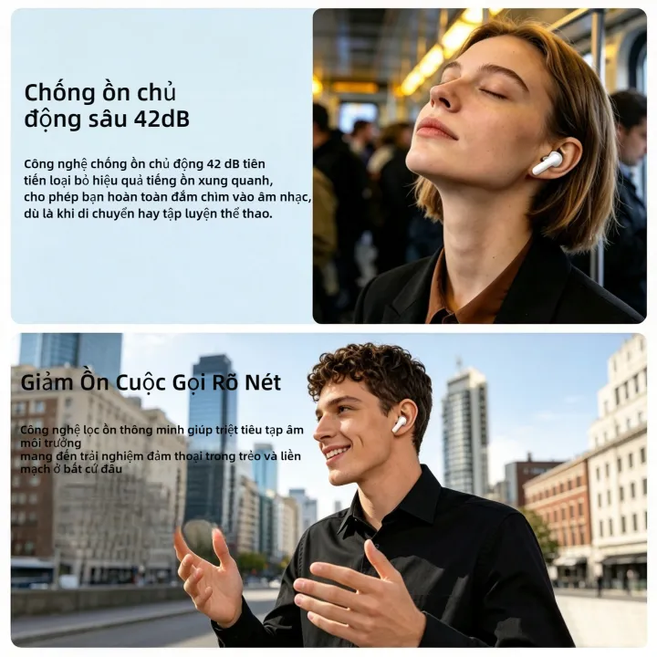 Tai nghe TWS HONOR Earbuds X10 Lite, Bluetooth 5.4, Chống ồn chủ động ANC sâu 42dB, Tai nghe nhét tai, Chống bụi và nước IP54, Thời gian phát nhạc lên đến 45 giờ | BigBuy360 - bigbuy360.vn Tai nghe TWS HONOR Earbuds X10 Lite, Bluetooth 5.4, Chống ồn chủ động ANC sâu 42dB, Tai nghe nhét tai, Chống bụi và nước IP54, Thời gian phát nhạc lên đến 45 giờ | BigBuy360 - bigbuy360.vn