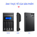 Bộ sạc pin tiểu AA AAA DP-K98B tự ngắt tốc độ cao, màn hình hiển thị trạng thái pin thông minh - Hàng chính hãng Doubelpow. 