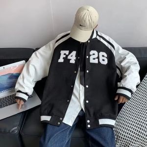 ใหม่ Nanisa เสื้อแจ็คเก็ตแขนยาว ลายใหม่ยอดฮิตเกาหลีทรงหลวม เสื้อคลุมแขนยาว เสื้อกันหนาวเสื้อแขนยาว เสื้อกันหนาว ผ้าดีใส่สบาย