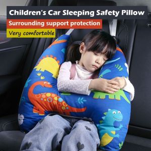 Special⚡Childrens Car Safety Pillow Sleeping Pillow Encircling Support Removable Washable Liner Boys and Girls Seat Belts Neck Pillow s Available Safe and Comfortable