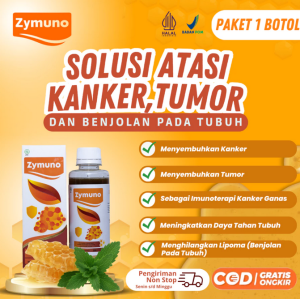 Zymuno Original 200ml 100% - Madu Herbal Tingkatkan Imun Tubuh Atasi Benjolan Atasi Sel Kanker Tumor