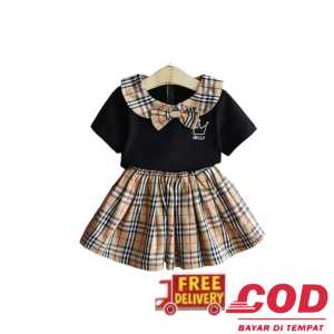 Baju Setelan Anak Perempuan Cantik | kostum Tk Lucu Usia 1-5tahun | Dress Mini Rok