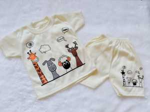 Setelan anak cowok / Baju Anak / Setelan Anak 0 - 8 bulan / Setelan Kaos Oblong / Baju Bayi / Baju Anak Santai / Setelan Anak Bahan Kaos Adem