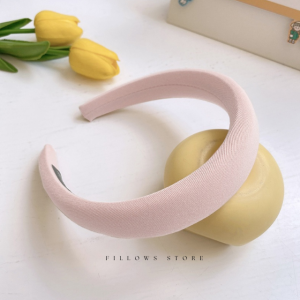 Bando Kain Wanita Korean Headband Terlucu Model Polos Lebar Berwarna Tebal Empuk