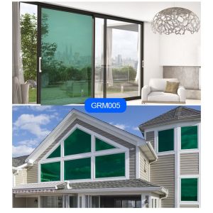 【Stylish】 One Way Vision Mirror Window Film Daytime Privacy Protection Window Tint for Glass Heat Control Self Adhesive Film