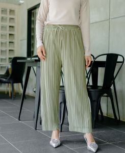 DIORA Highwaist Kulot Plisket BB Pensil Premium / Celana Kulot Wanita Straight Cut / Formal Casual Korean Look / Bawahan Kuliah Kerja Tebal