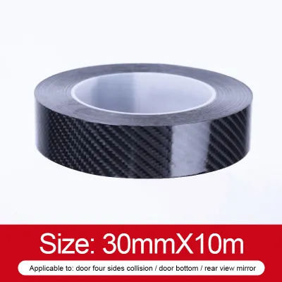 Dải dán cửa ô tô SEAMETAL bằng sợi carbon 5D bảo vệ chống xước chống thấm nước-INTL