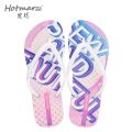 Hotmarzz Women's flip flops PVC anti slip slippers for outdoor wear beach clip on slippers HM7087. 