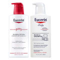 Sữa Tắm Và Rửa Mặt Dành Cho Da Nhạy Cảm Eucerin pH5 Washlotion 400ml. 