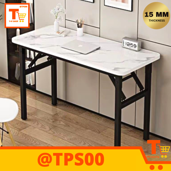 FOLDABLE TABLE DINING TABLE / OFFICE TABLE / STUDY TABLE (MARBLE