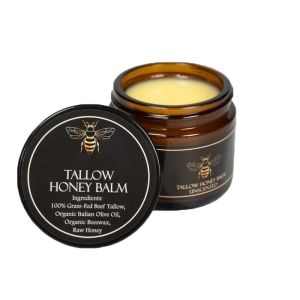 Beef Tallow Moisturizer 60g Natural Tallow and honey Moisturizing cream gently hydrating non-sticky
