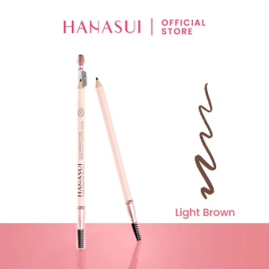 Hanasui Eyebrowtiful Pencil - Pencil Alis - 3 Shade - Black - Brown - Light Brown - Long Lasting - Mudah Diaplikasikan - Kosmetik Herbal Online