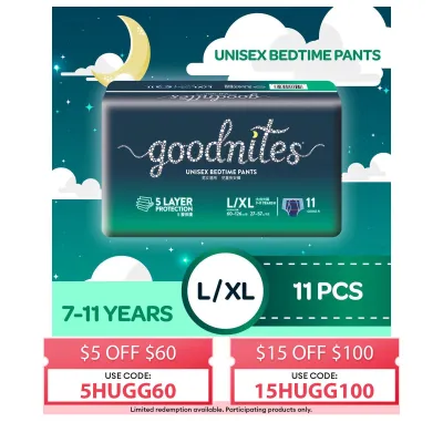 Huggies GoodNites Diaper Pants L/XL - 11Pcs