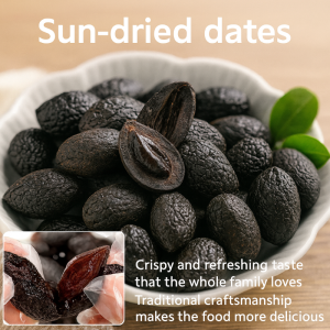 Sweet Sour Candied Snacks Pickled Flat Black Olives Traditional Dried Fruit for Spleen and Stomach Wellness