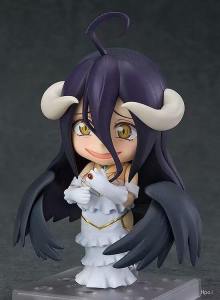 FCToystoryshop Overlord Ainz Ooal Gown Albedo Nendoroid Action Figure Model Collectible with Toy for Boys Home Decoration 10cm