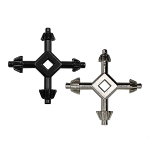 Multifunctional 4 in 1 Drill Chucks Wrench Carbon Steel Manual Tool Efficient Chucks Tightener Hand Tool Chucks Spanner