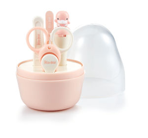 ✨KUKU DUCKBILL BABY NAIL CARE KIT อุปกรณ์ชุดกรรไกรตัดเล็บเด็กครบ set 5in1 สุดคุ้ม ลายเป็ดน้อย KUKU
