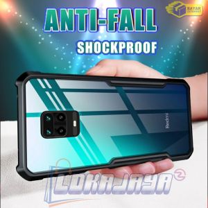 Case Xiaomi Redmi Note 9 Pro Shockproof Armor Transparent Premium Softcase