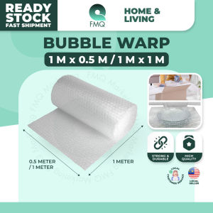Bubble Wrap Clear (1~10 Meter) Balut Gelembung Pelindung Multiple Sizes Protective Roll 多尺寸泡泡纸