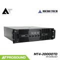 MICROTECH MT4-20000TD เพาเวอร์แอมป์ 4 แชนแนล คลาส TD กำลังขับ 3000 วัตต์ที่ 4 โอห์ม AT Prosound. 