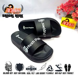ARJUNA 687 - Sandal Selop Hush Puppies Couple Anak & Dewasa Bahan Karet Ringan & Fleksibel