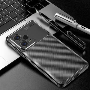 Casing For Xiaomi Redmi Note 12 Pro 4G 5G 2023 Phone Case Coque Shell Fundas Luxury Business Shockproof Soft Carbon Fiber Protective Back Cover For Redmi NOTE 12 Note12 12Pro