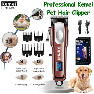 Kemei KM-2600 Professional Barber Shop Hair Clipper For Dogs/Cats Electric Pet’s Hair Trimmer Fade Hair Cutting Machine Salon Haircut Tool