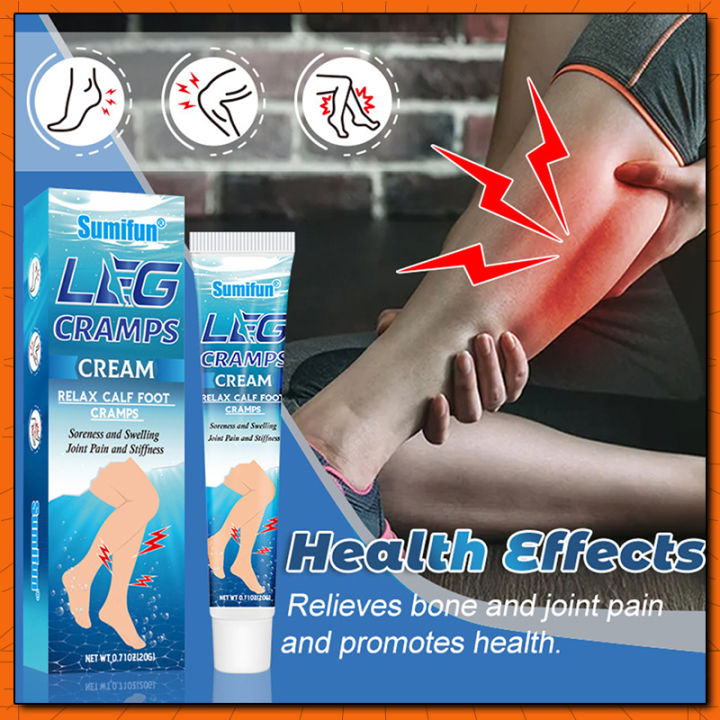 JoyPretty Leg Cramp Relief Cream Relieve Pain Body Health Care Herbal