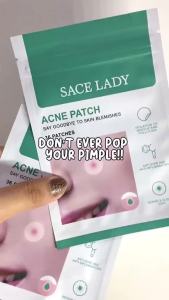 [BUY 1 GET 2] SACE LADY Salicylic Acid Pimple Patch Repair Soothe Acne Patch Anti-Acne Isolation Acne Paste Cenla Asiativ