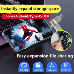 ttpr 4-in-1 Large-capacity mobile phone expansion flash drive