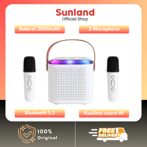 Winup Speaker Bluetooth 2in1 Set Karaoke Portablel KTV Wireless Portabel MIC Bass K22