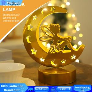 [Vodool Brand Center]Islamic Prayer Candle Stick LED Table Decor Lantern Multi-Purpose for Islamic Muslim Party Decor