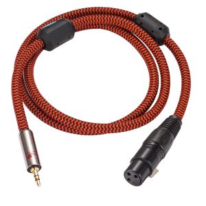 GOLLEY LION 3.5mm to XLR Cable Female XLR to 1/8 inch Mini Stereo Jack Aux Microphone Cable