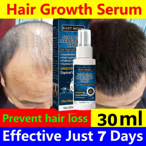 7 days Hair Growth Essence Hair Treatment Hair Tonic Conditioner Hair Anti Hair Loss Treatment Fast Promotes Hair Growth For man and woman 生发精华 30ML