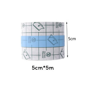 T888 พลาสเตอร์กันน้ำ แผ่นฟิล์มใสกันน้ำ สำหรับแผล รอยสัก แผลผ่าตัด ยาว 5 เมตร