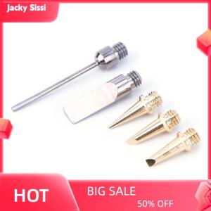 Jacky 5 cái HS-1115K 10in1 Pro butan gas hàn sắt Kit Hàn Kit Torch Bút công cụ