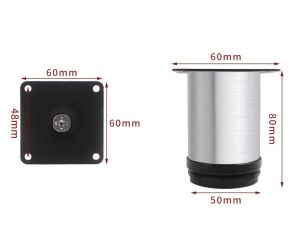 chân tăng chỉnh inox nhiều size 6-12cm