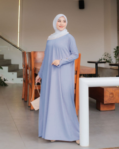 GAMIS QUEENE KNIT INARA TERBARU MODEL VIRAL - BUSANA MUSLIM WANITA BUSUI - DRESS MAXI WUDHU FRENDLY