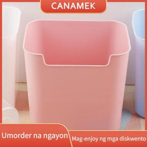 CANAMEK Large Capacity Pen Holder Solid Color Desktop Storage Box Creative Pencil Organizer Simple Stationery Box Office Supplies