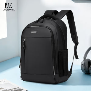 LouisWill Fashion Men’s Backpack Laptop Backpack Business Travel Bag Notebook Bag Waterproof Backpack College Commuting Backpack Leisure School Bag For Travel Study Business