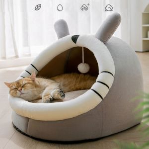 Cat bed house Cat Bed Removable Washable Warm Comfortable Pet Dog Bed  Pet Nest