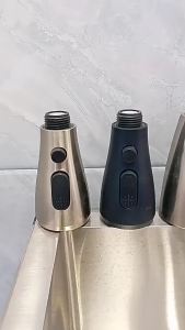 AU Kitchen pull-out faucet pull-out extendable spout replacement spout aerator faucet head household faucet
