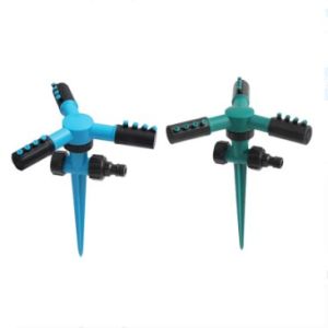 สปริงเกอร์ เเรงดันน้ำหมุน รอบทิศ ขาปักดิน วางบนลังคา ช่วยลดความร้อนได้ รดน้ำสนามหญ้า ต้นไม้ สวน การเกษตร เเข็งเเรง ทนทาน ปลอดภัย คละสี KT265 จัดส่งภายใน48ชม.