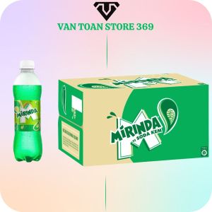 Nước ngọt có ga MIRINDA soda kem chai 390ml