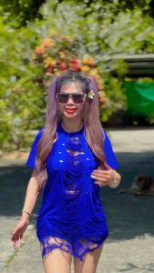 เสื้อตั้งใจขาดเต็มตัวฟรีไซร์