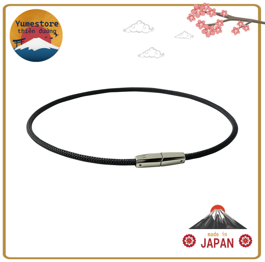 Phiten Necklace RAKUWA Neck X100 Choker Square 40cm Direct from Japan