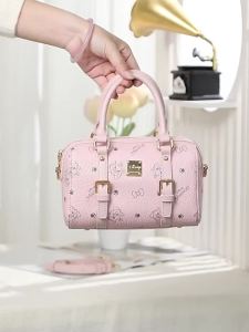 genuine handbag womens style lightweight luxury niche design high-end feel pink color perfect as a birthday or graduation gift for a girlfriend