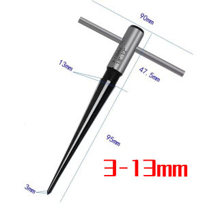 เหล็กเจาะ คว้าน reamer woodworker ดอกสว่านรีมเมอร์ 13mm 5-16mm สำหรับใช้ในหลุมอ่างล้างจานไม้